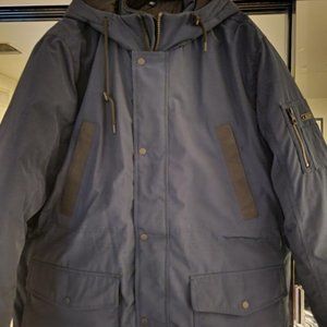 NEW W/Tags  Navy Blue Guess Geoffrey Hooded Jacket XXL